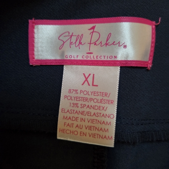 Stella Parker Pants - Stella Parker Golf Collection Navy XL Short